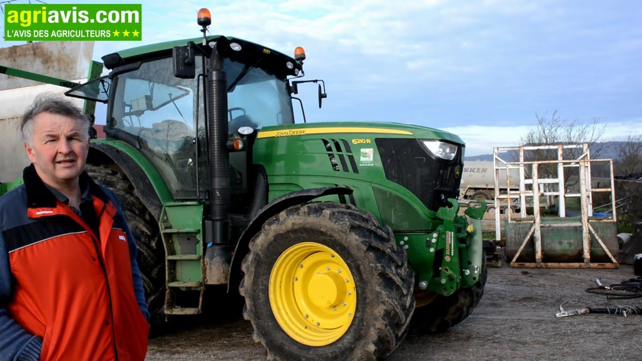 Patrick Olivier donne son avis sur le John Deere 6210R