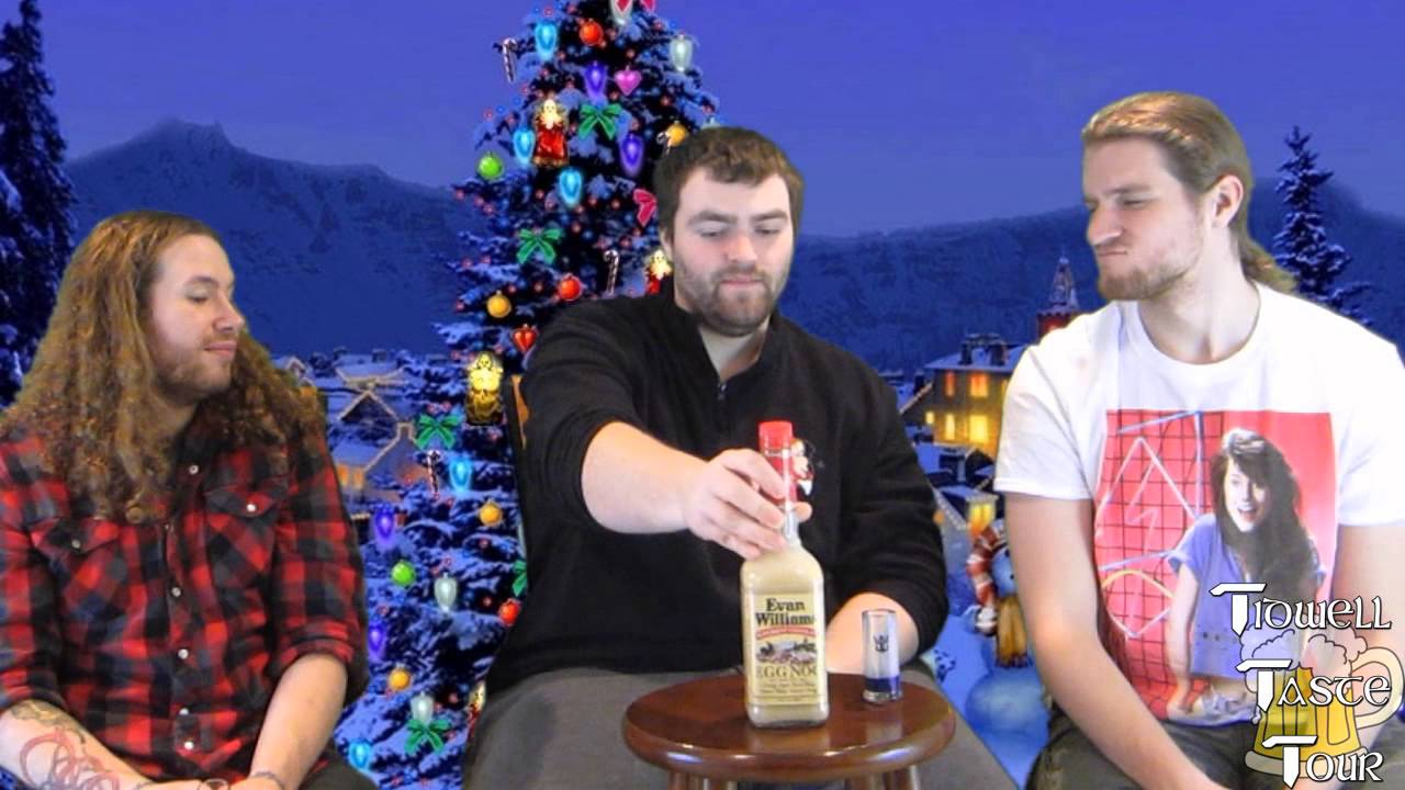 Evan Williams Peppermint Chocolate Egg Nog Review (Kentucky, USA)