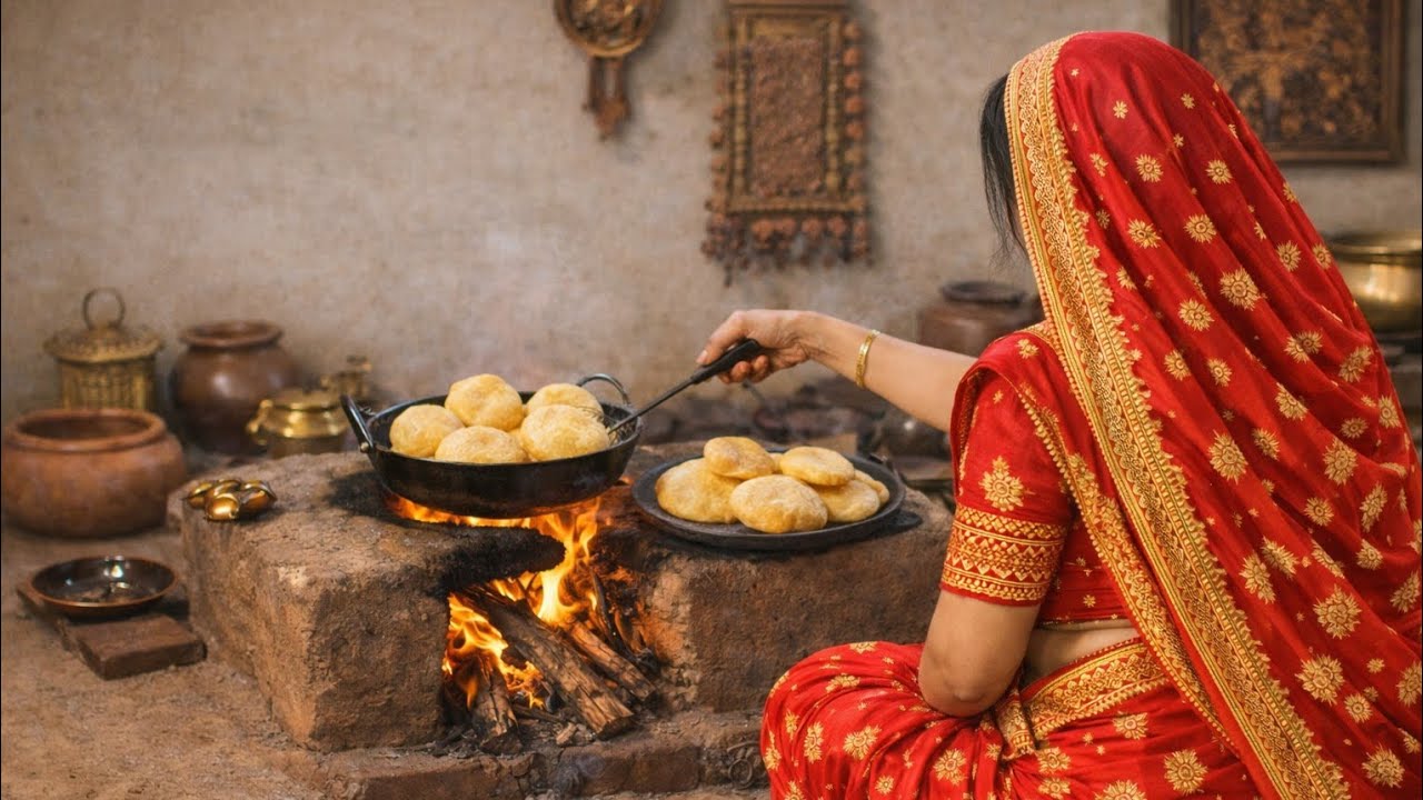 Sheetala Mata Basida Vlog | शीतला माता बासेड़ा की तैयारी | Chulhe Par Puri Gulgule