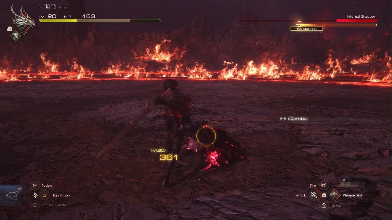 FINAL FANTASY XVI Boss Battle