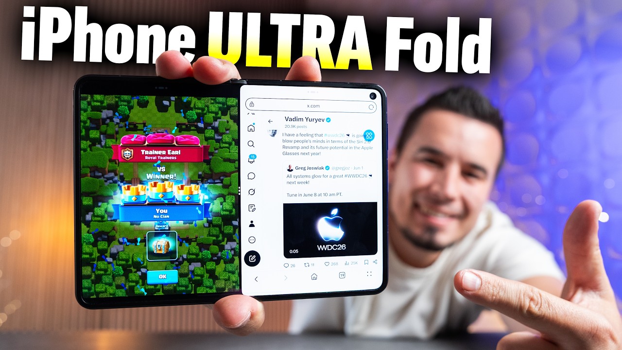 Я опробовал iPhone FOLD раньше всех, и я в восторге!