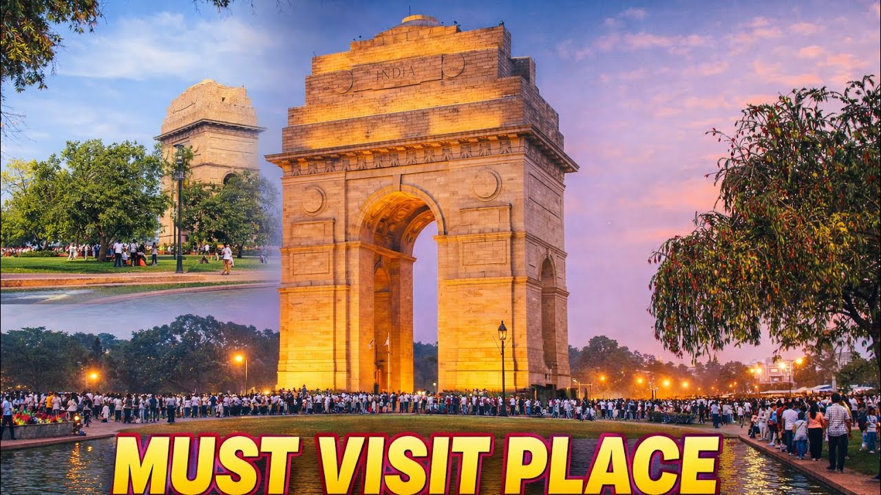 India Gate Delhi 🇮🇳 Full Tour | FREE Entry Must Visit Place in Delhi   |@dimriexploreworld3201