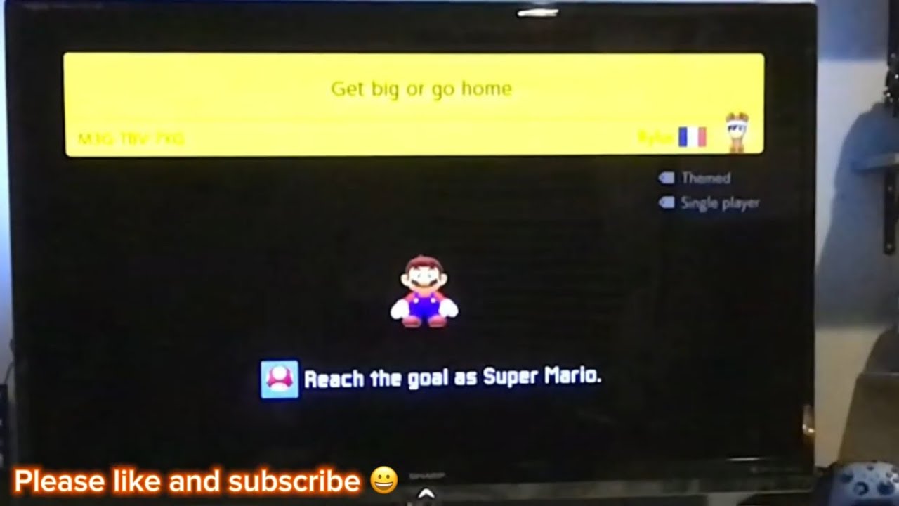 Mario maker 2 go big or go home