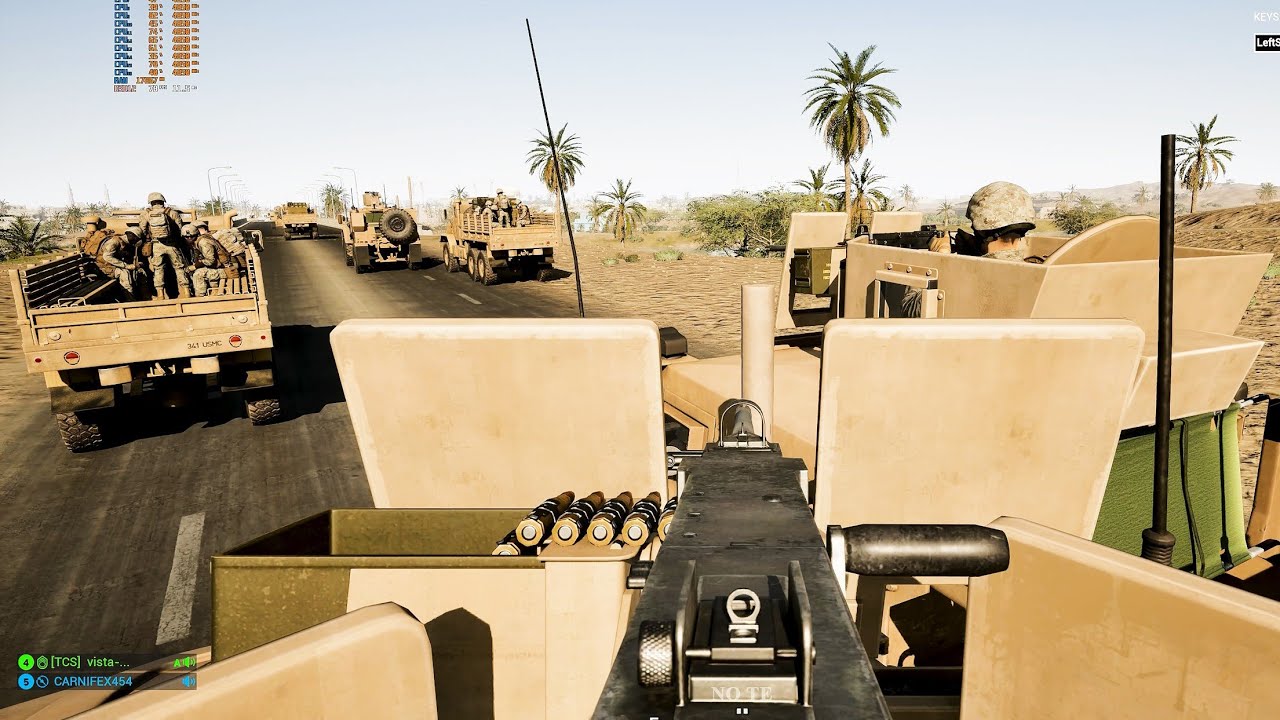 Squad – US Forces invade Fallujah | Open-Top MG POV【4K】