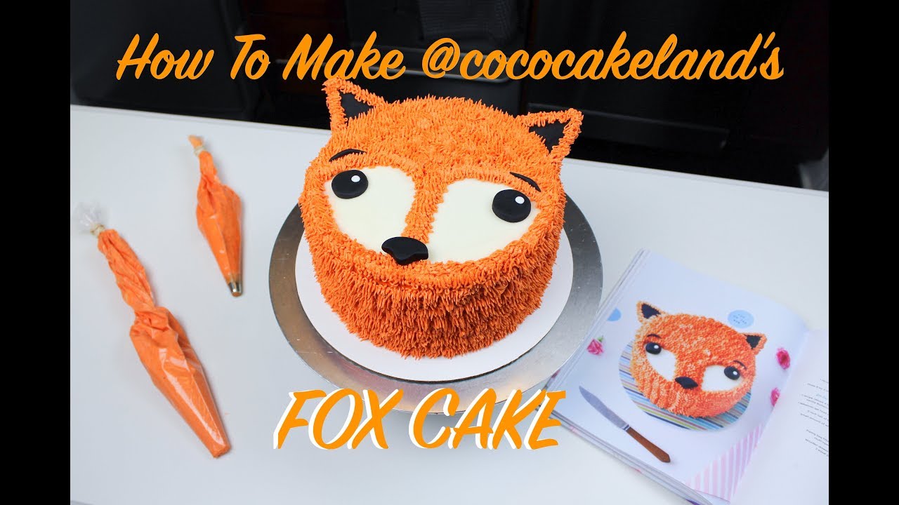 Celebrating @cococakeland's Book Release With Her Fox Cake | CHELSWEETS
