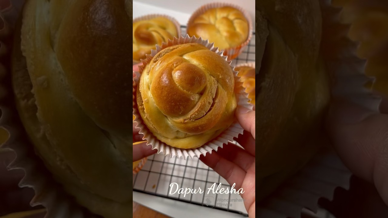 Cara Membentuk Roti Manis Part 7 #rotimanis #reseprotimanis #roti