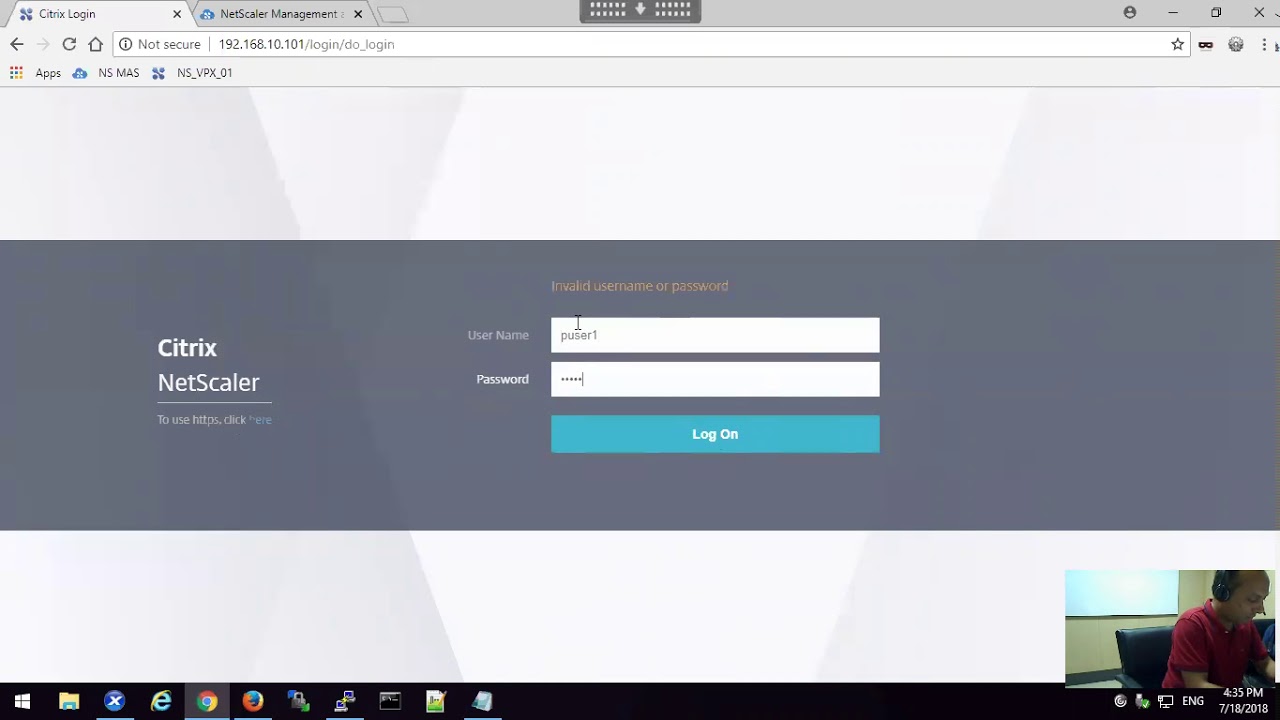Netscaler Admin Partitions