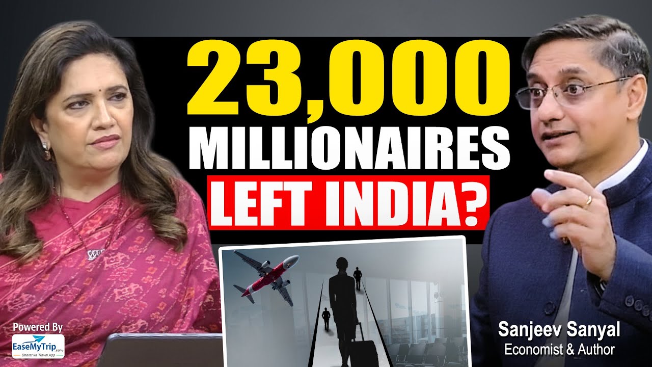 If India Is Rising, Then Why Are Millionaires Leaving? | Sanjeev Sanyal