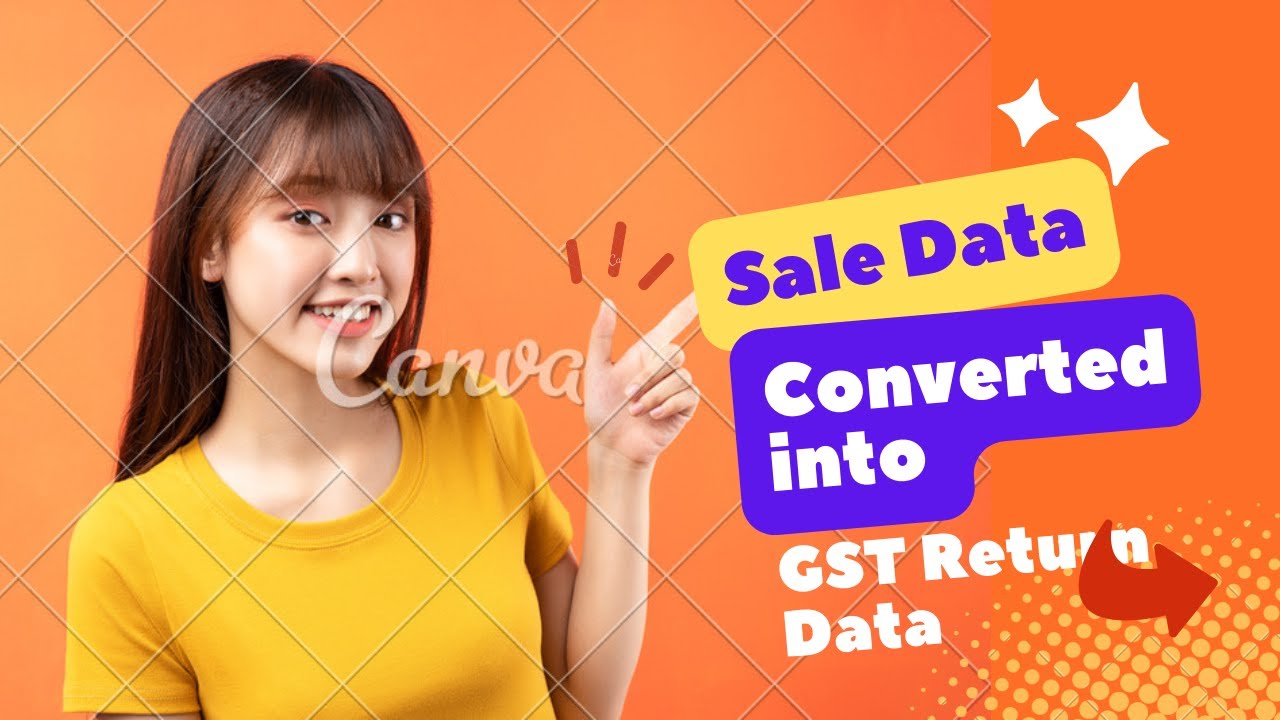 GST Report | Sales Data Finalized into GST Return Data | Data Analysis | How to Make Useful Data