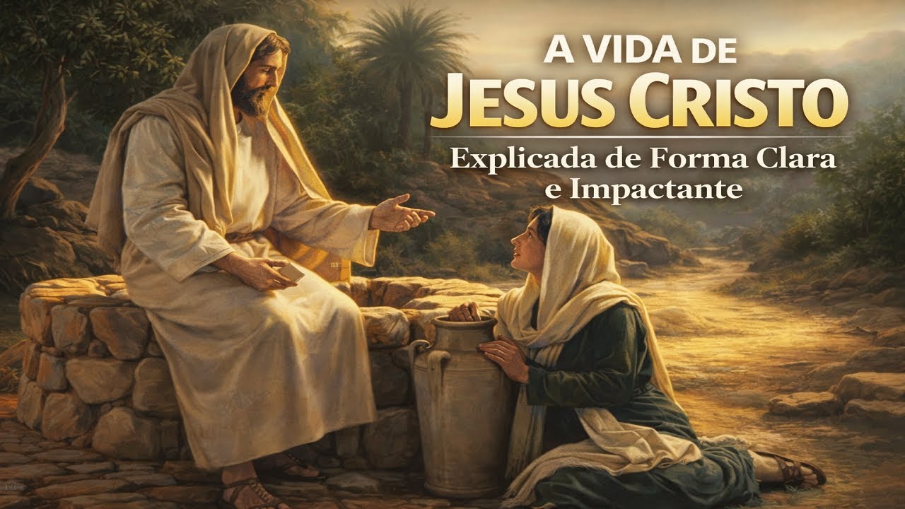 📖 A Vida de Jesus Cristo Explicada de Forma Clara e Impactante ✨