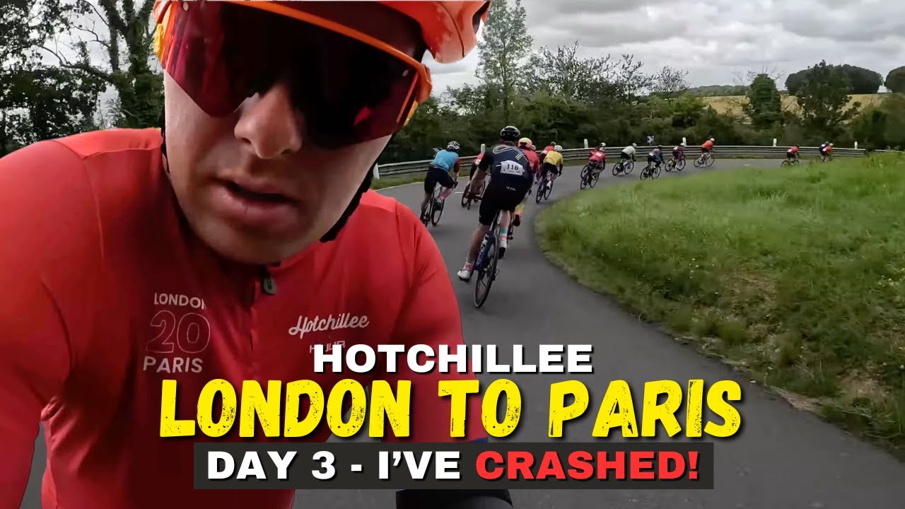 I Crashed :( (HotChillee London To Paris Day 3)