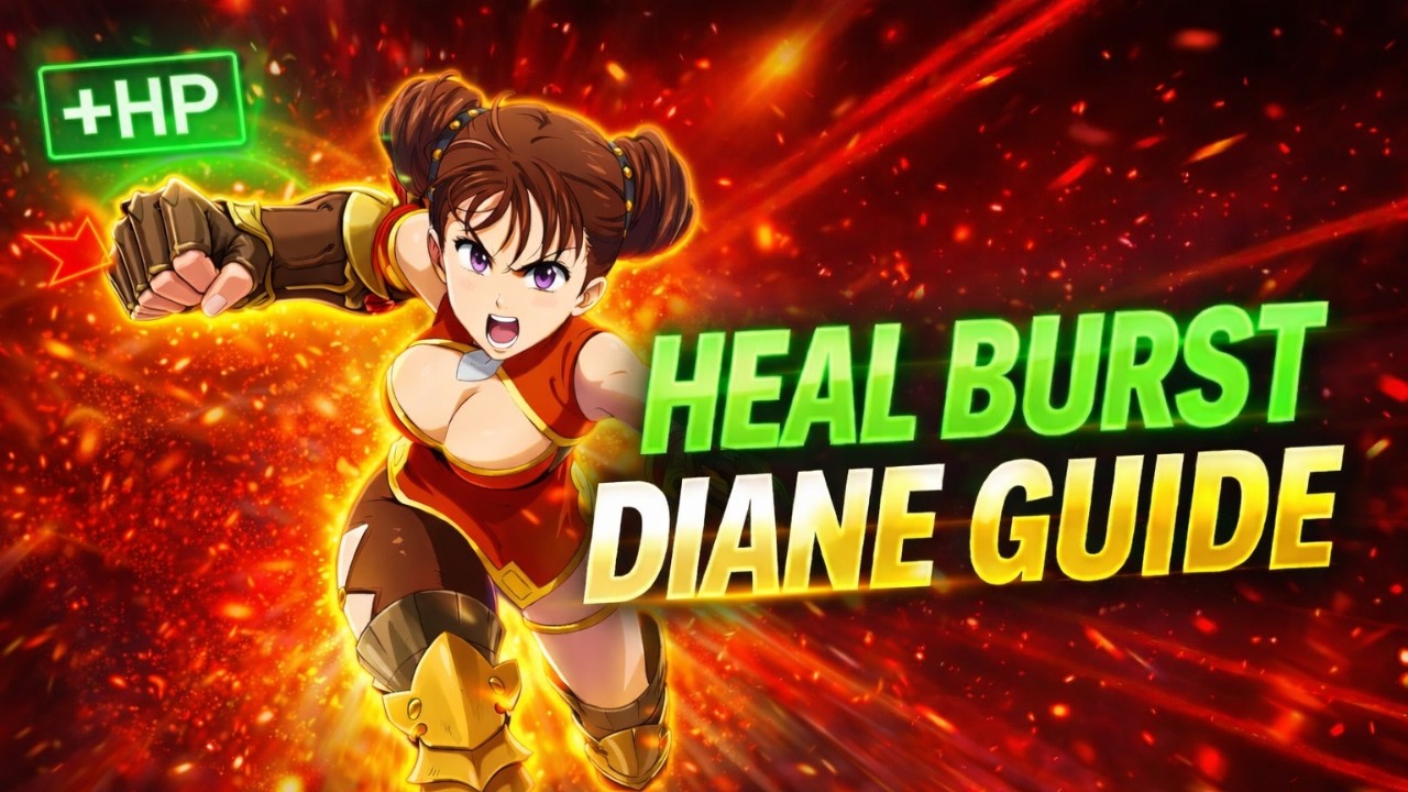 Turn Diane Into a HEALER?! This Heal Burst Build Is BROKEN (7DS Origin)