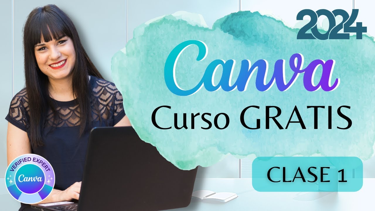 Curso CANVA GRATIS 🔥 Clase 1 ⭐ Curso completo 2024 para diseñar en CANVA 💙