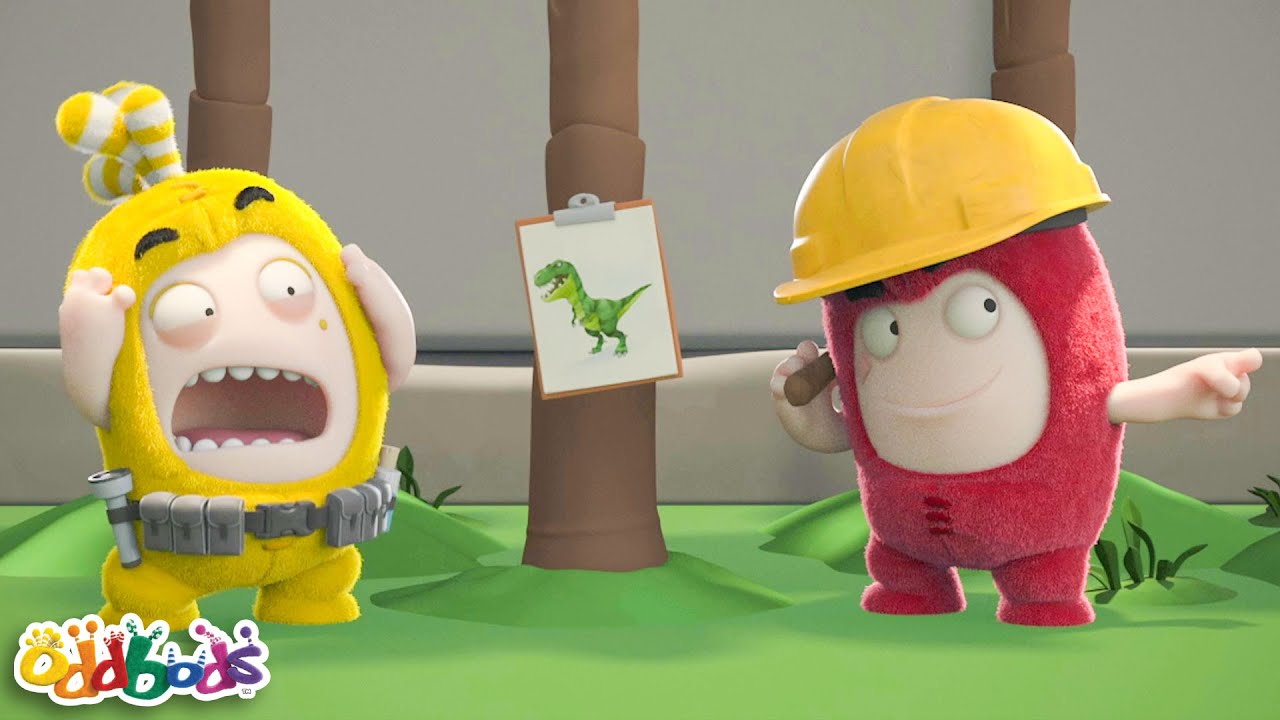 ¡Los dinosaurios escaparon! | Caricaturas | Videos Graciosos Para Niños | Oddbods
