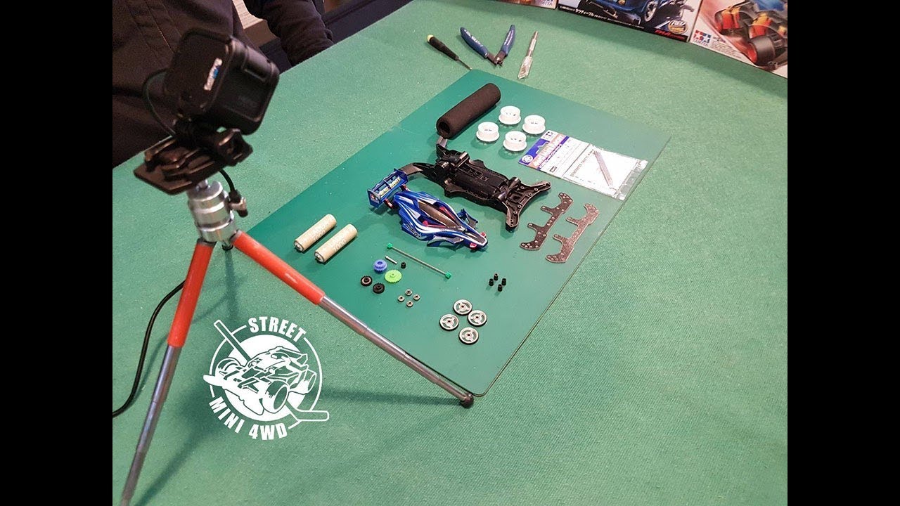 [Street Mini 4WD]EP1,How to to build and improve your mini 4WD for Street Mini 4WD!
