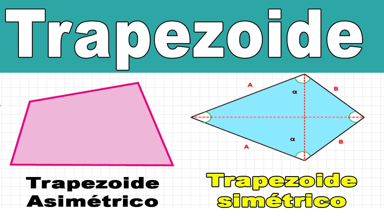 Trapezoide || Sim&eacute;trico-Asim&eacute;trico
