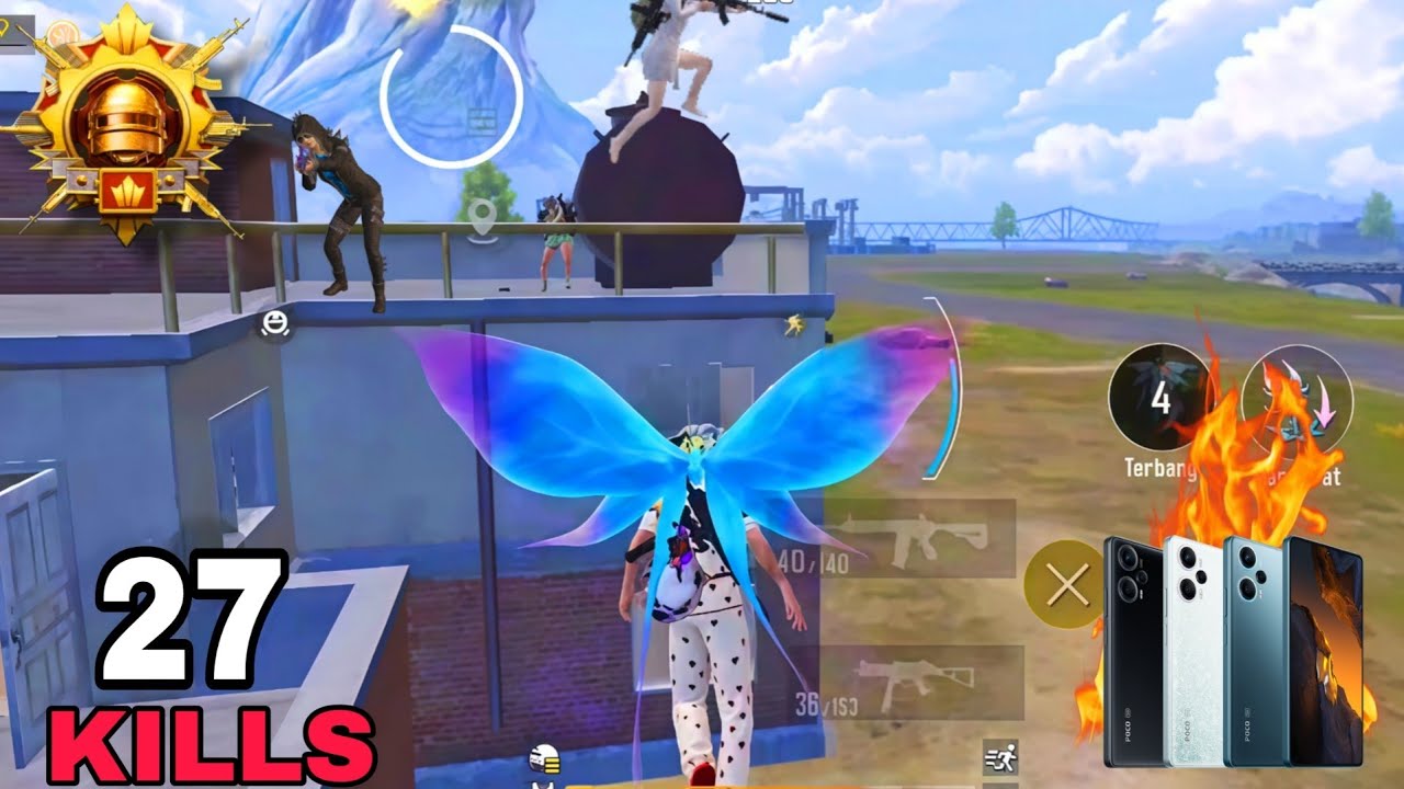 27 Kills!! 🥶 NEW SEASONS SUPER AGRESIF RUSH GAMPLAY🤩Pubg Mobile