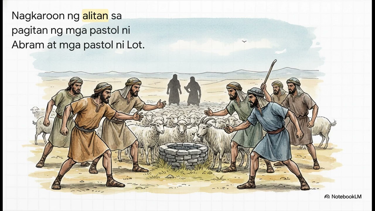 Genesis 13. Naghiwalay sina Abram at Lot