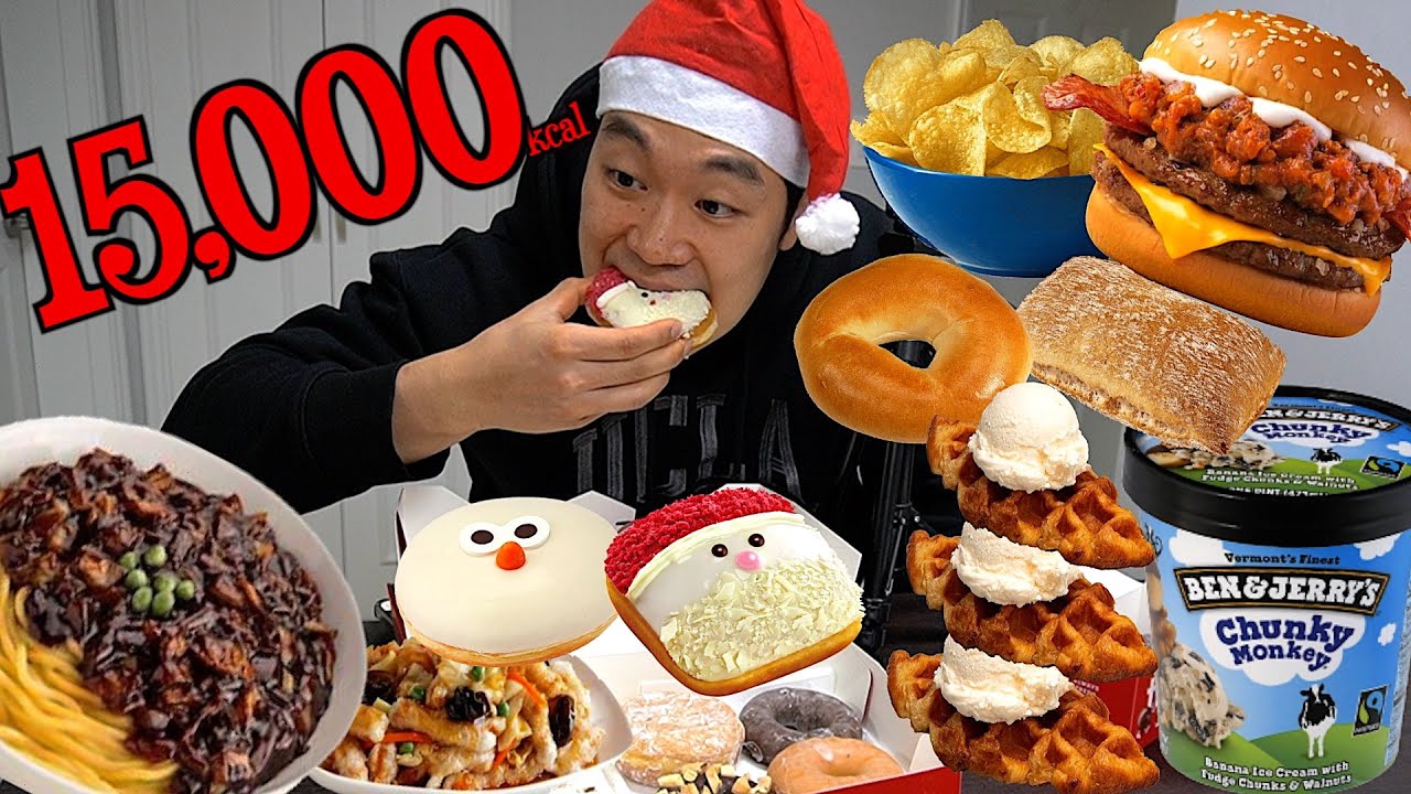 조회수 안 나와서 15,000 칼로리 먹어봤습니다. (15,000 칼로리 챌린지)