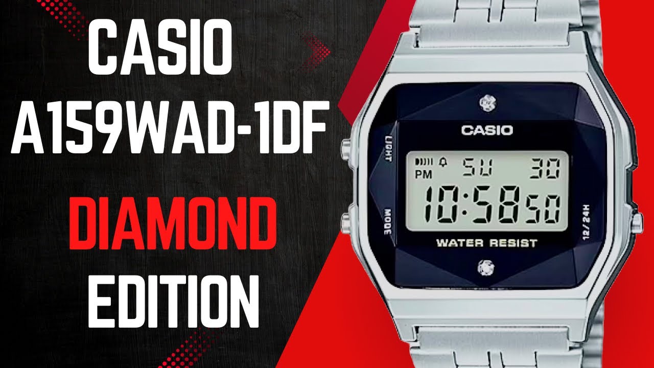 Casio A159WAD-1DF – Retro Bling!