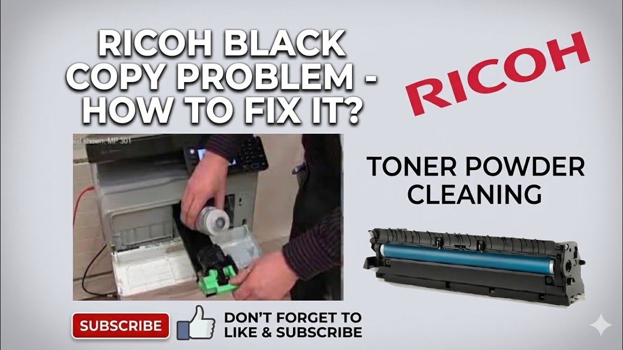 Ricoh 2000/RICOH MP 2700 /2001L sp /1813L/2501L sp/Toner dust Clean.🎈🎈🎈