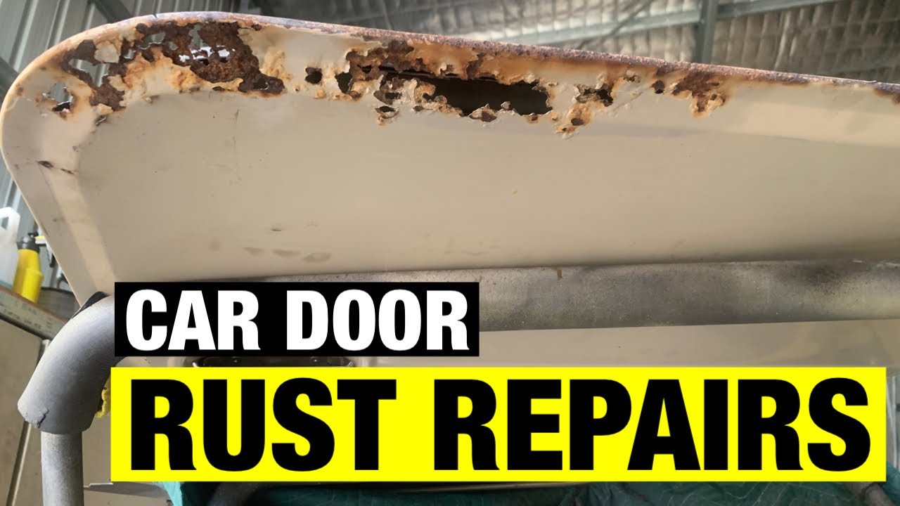 FIXING CAR DOOR RUST REPAIRS | FJ40 BUILD | TOYOTA LAND CRUISER RESTORATION - PART 3