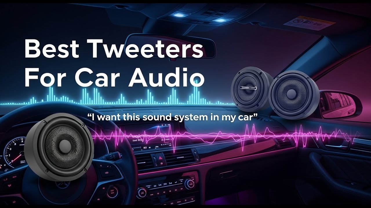 TOP 5 Best Tweeters For Car Audio 2026 | Tweeters For Clear, Crystal Audio In Any Car