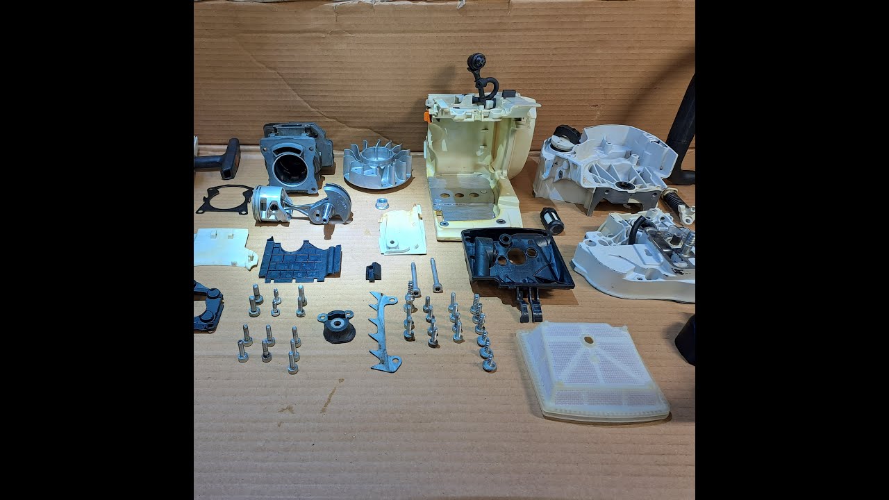 STIHL MS 201 Full Repair. PART 1!