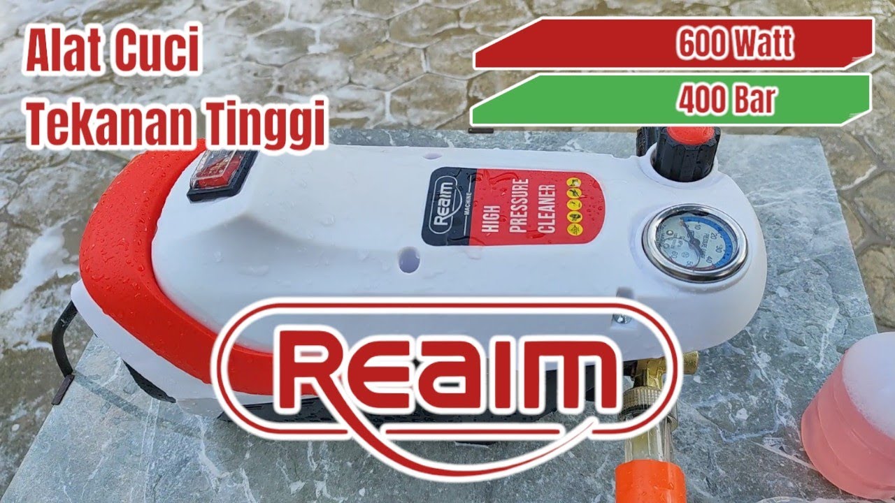 REVIEW JET CLEANER REAIM MERAH PUTIH