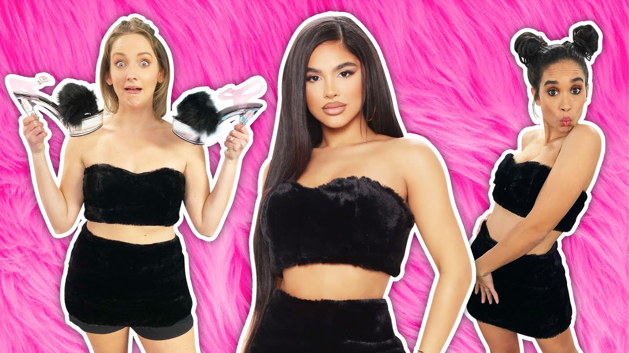 Trying CRAZY Faux Fur Clothes from Fashion Nova!