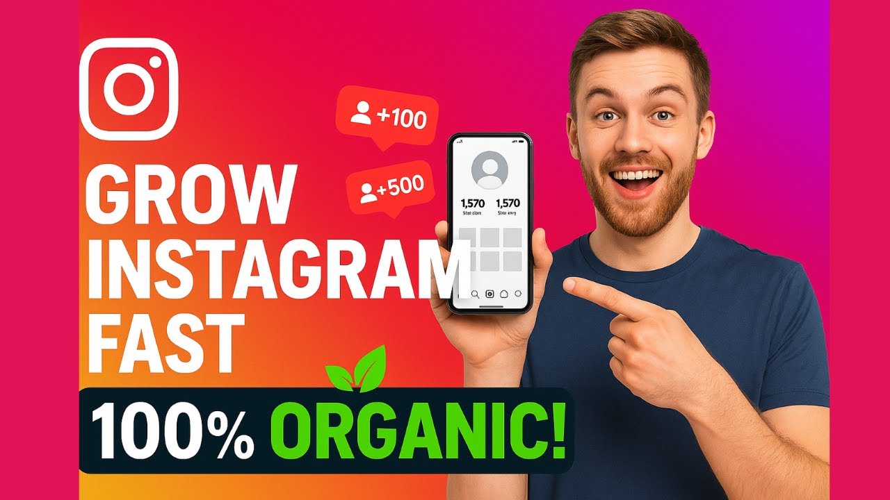 How to Grow Your Instagram Account Organically | Super Fast organic Growth
