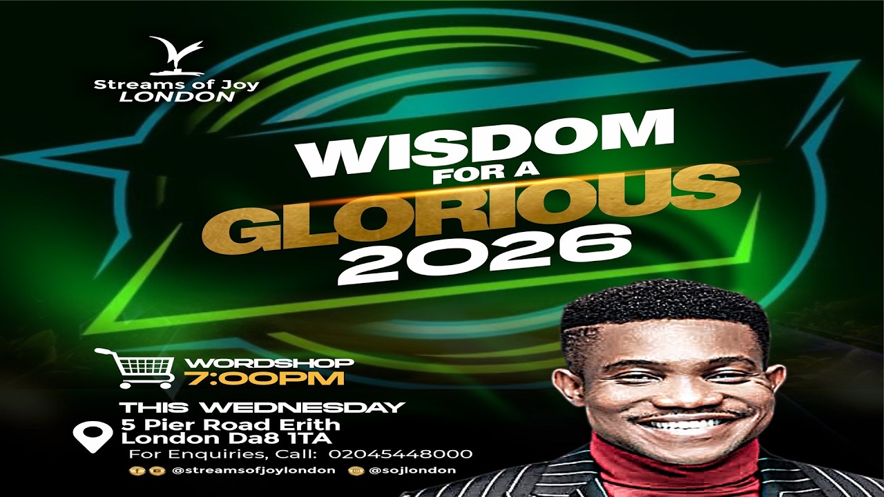 WEDNESDAY WORDSHOP SERVICE || WISDOM FOR 2026  || 25TH FEBRUARY 2026