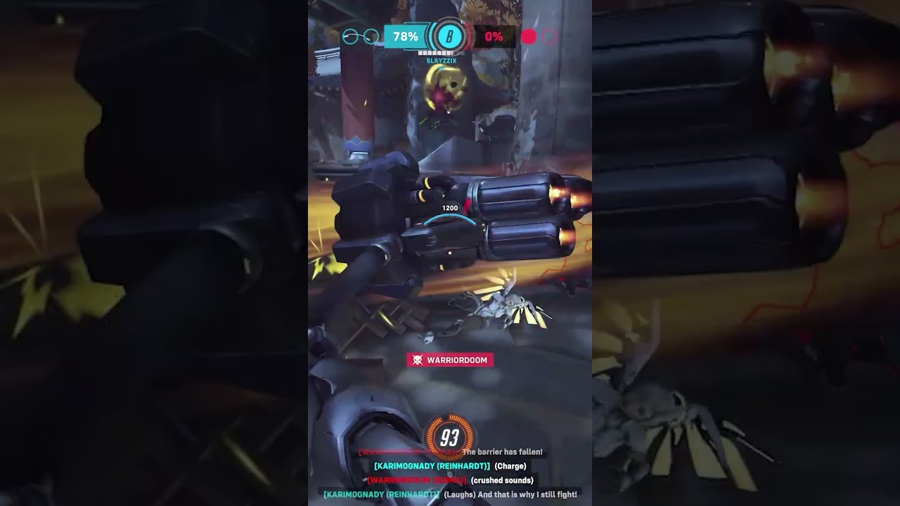 When u enter to finish the fight OverWatch 2