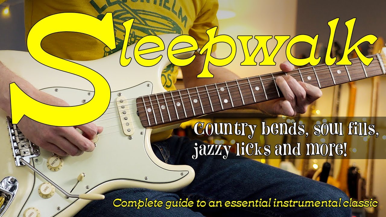 Sleepwalk - an epic exploration of an instrumental guitar classic