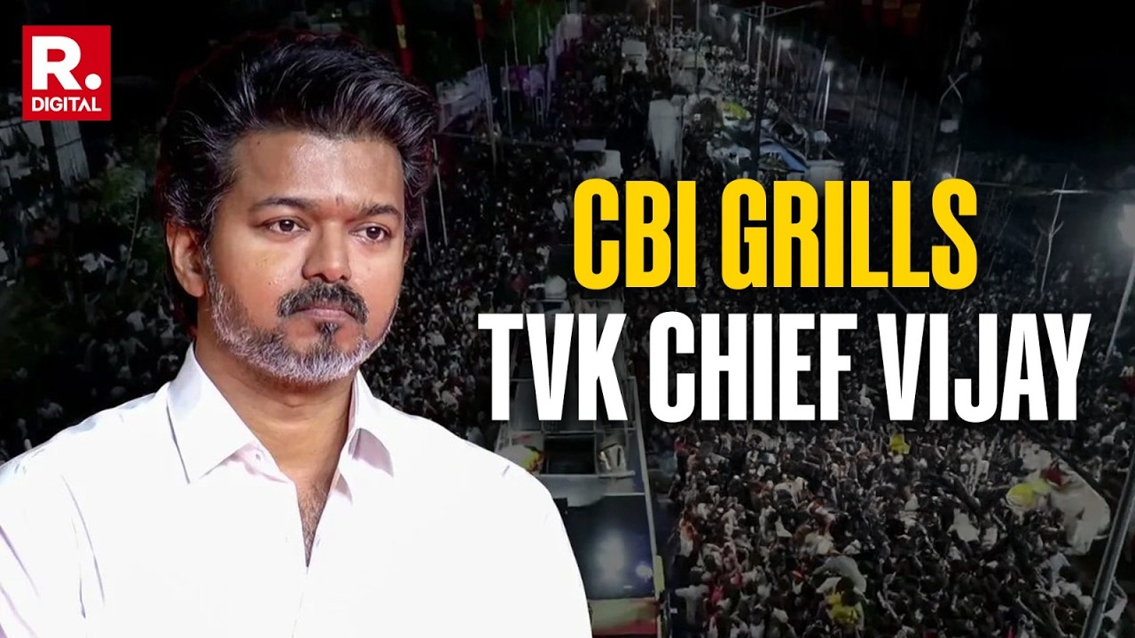 Karur Stampede Case: CBI Grills TVK Chief Vijay For Over 8 Hours