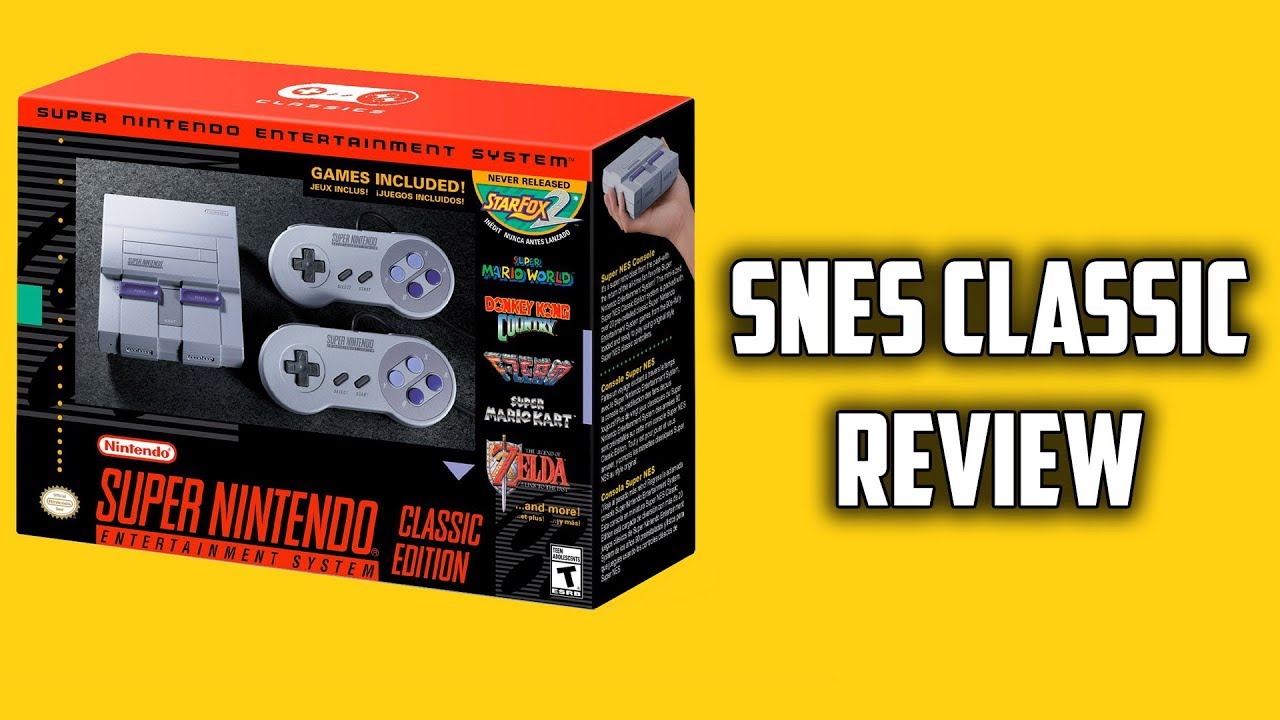 SNES Classic Edition Unboxing - Menu and How to Save Your Games