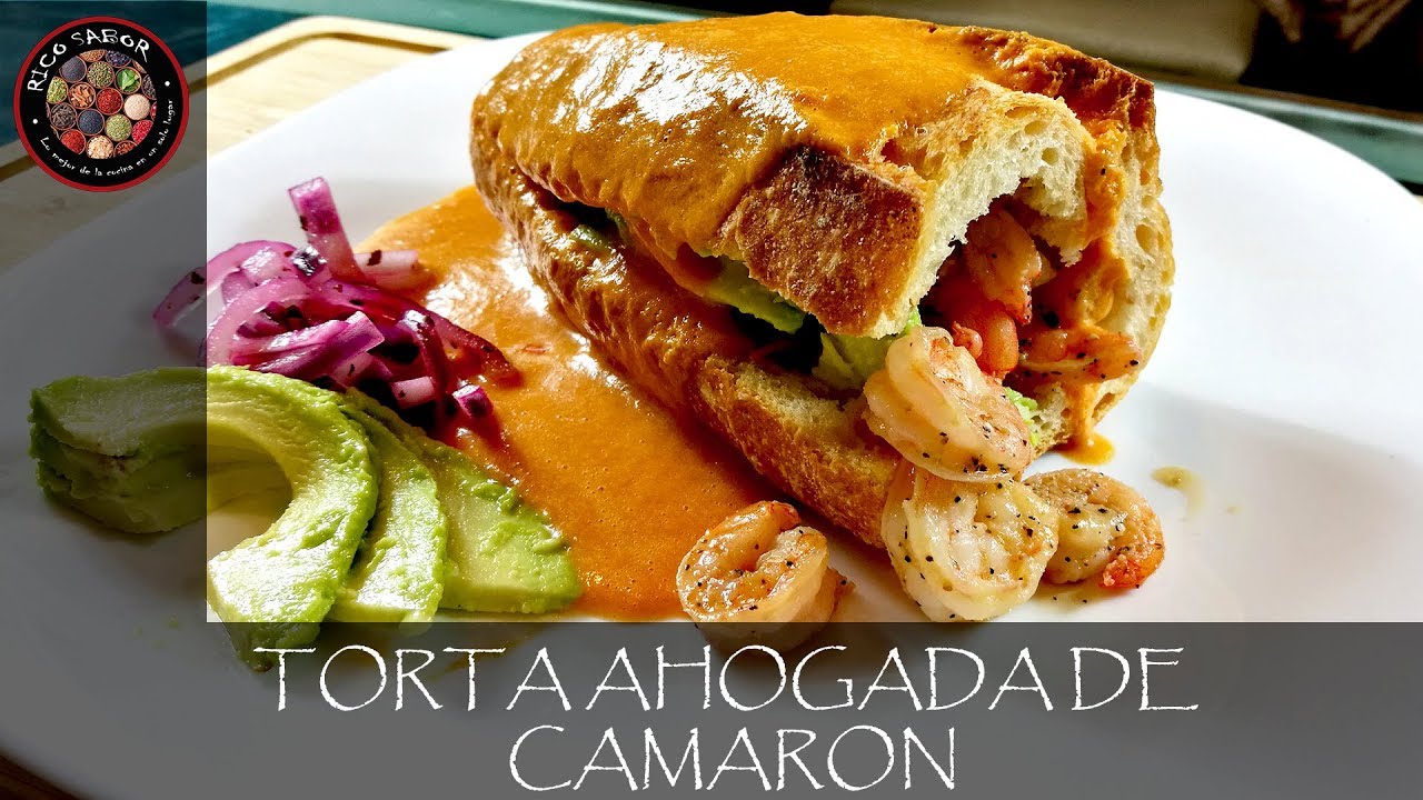 Torta Ahogada de Camaron