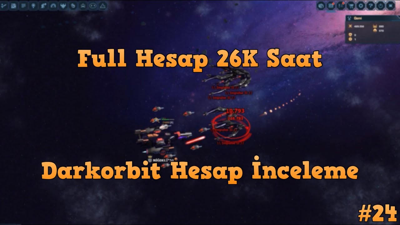 Darkorbit 26.000 Saati Olan Çar / Hesaplarınızı İnceliyorum #24