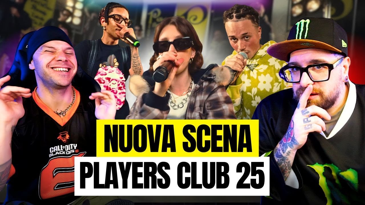 PLAYERS CLUB 25: ELE-A, SAYF, RRARI DAL TACCO,PROMESSA, FANETO, GLOCKY, MELONS, LATRELLE