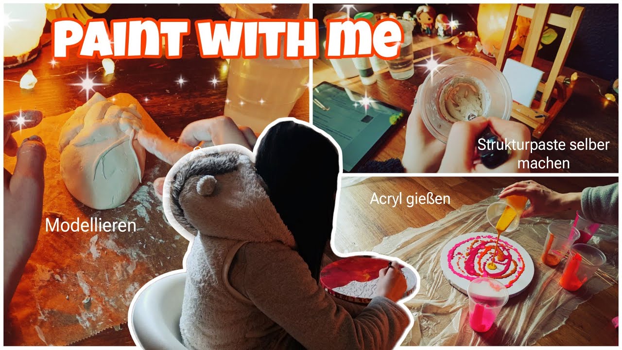 10 TAGE für mein KUNSTWERK Paint With Me (deutsch)