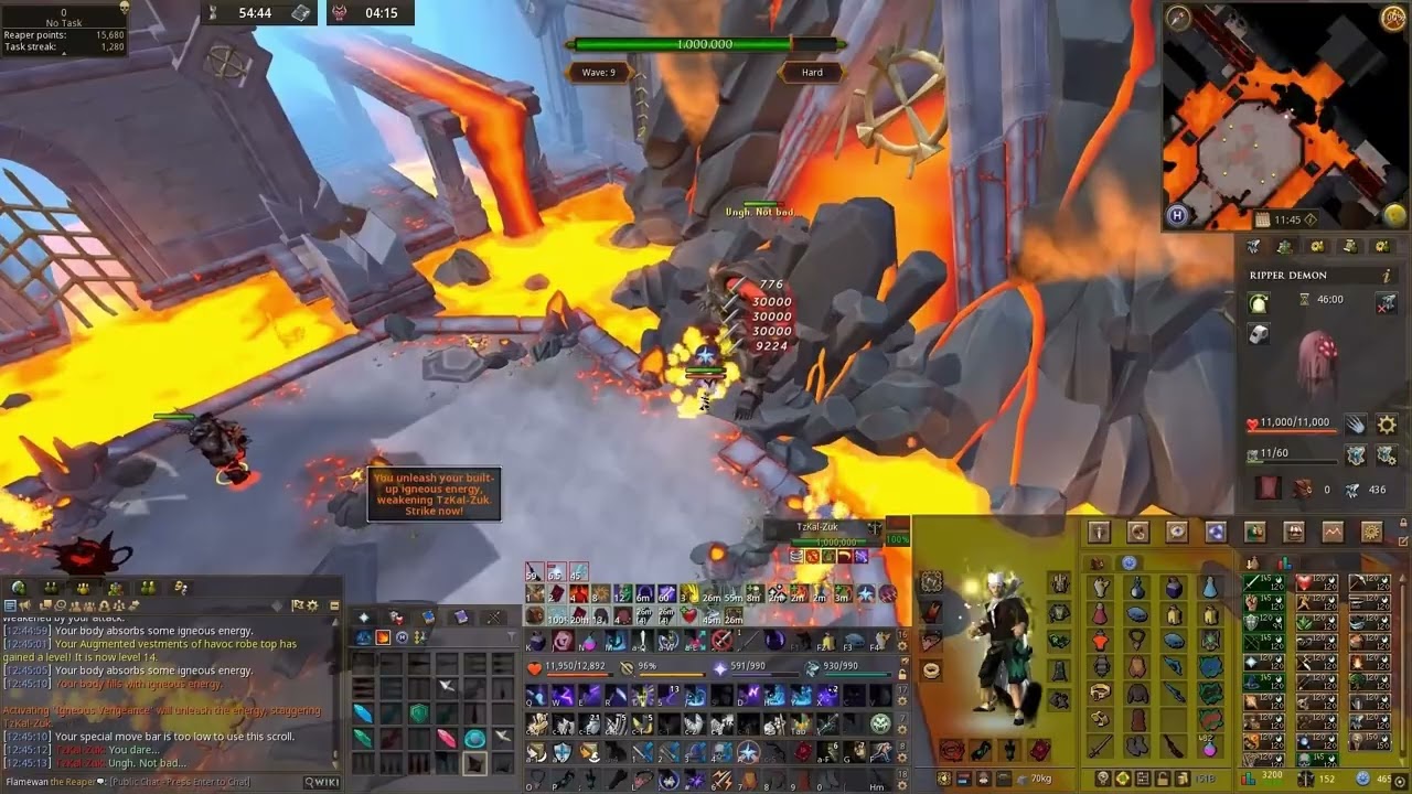 Zuk HM 10:52 (Necro/Melee)