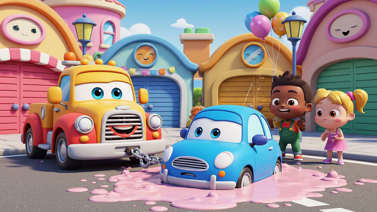 La Grúa Trabajadora y su Sonido Tic Tic Tic | Canciones de Construcción para Niños