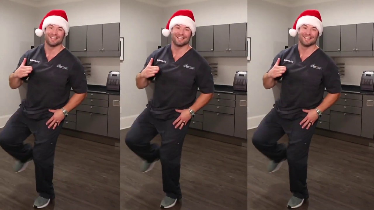 Happy Holidays from Dr. C - Americas Favorite Dentist Dancing to Holiday Remix