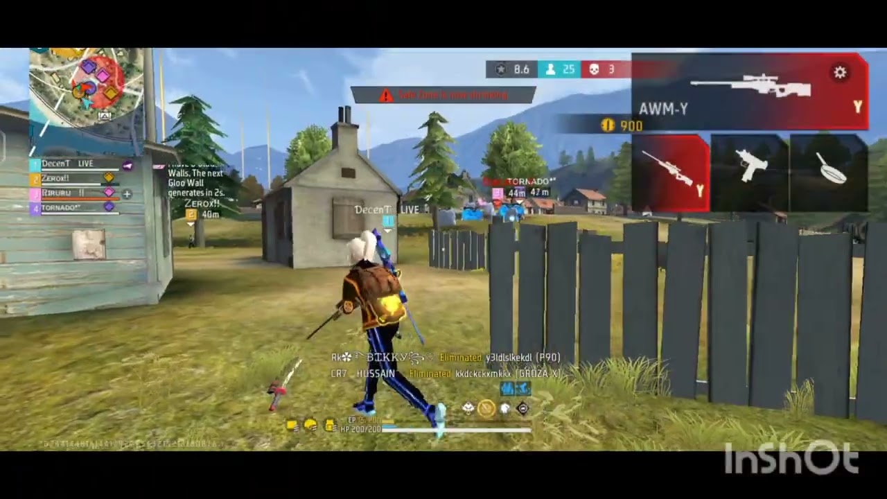 SOME CHILS OF TOURNAMENT WITH DOUBLE SNIPER #decentdaksh #viral #sniperking #tournamnet #ytfeeds #ff