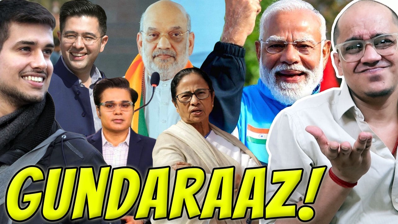 MAMATA BANERJEE vs AMIT SHAH, AJAY PAL & ECI | DHRUV RATHEE TROLLS RAGHAV CHADHA | MODI & FOOTBALL!