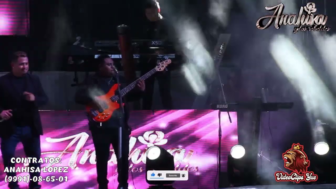 Anahisa y Los Rebeldes El Tren De Seis En Vivo Desde Tixpehual Yucatan Cumbias del Sureste 2024