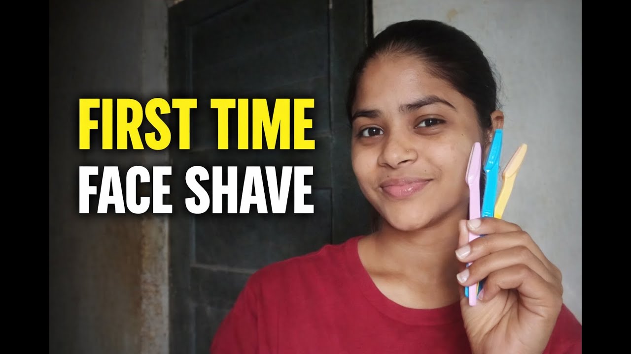 First Time Face Shave Experience 😱 | My Honest Reaction | Face Shaving for Beginners