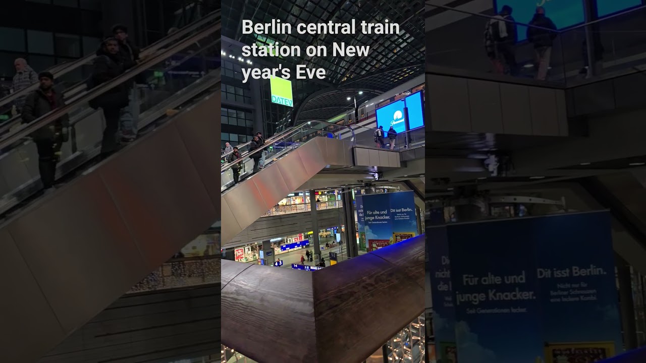 Berlin central train station 