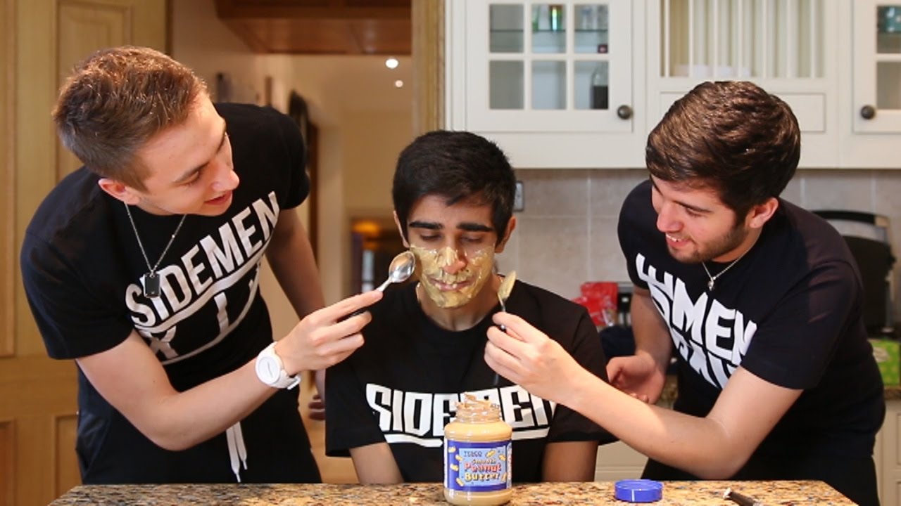 SIDEMEN HOUSEHOLD MAKEUP CHALLENGE VIDEO