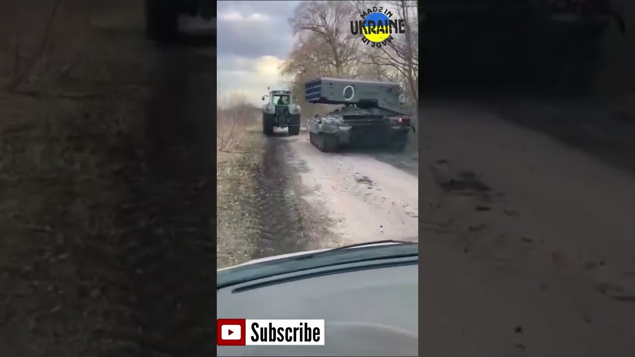 Legendary Tractor driver of Ukraine deserve army rank